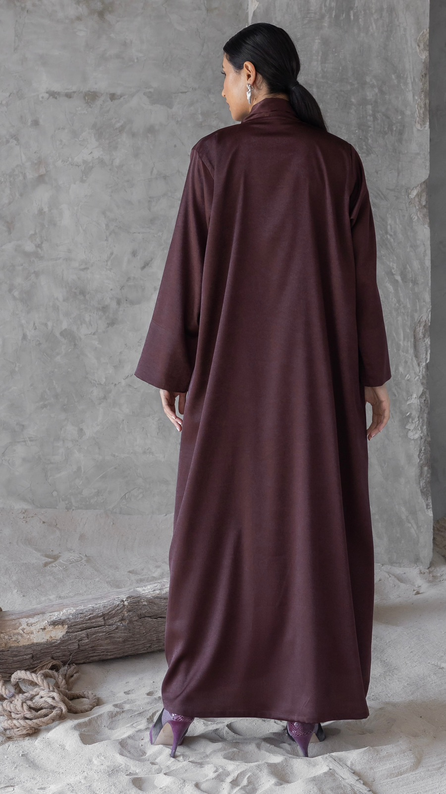 Abaya with Matching Scarf