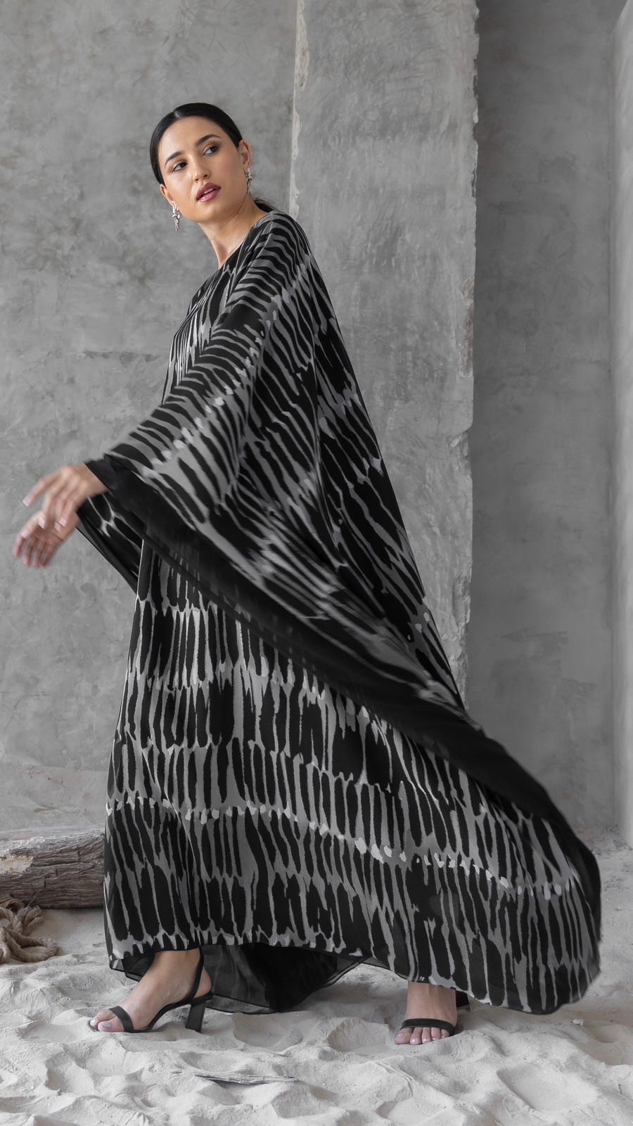 Kaftan with Matching Scarf
