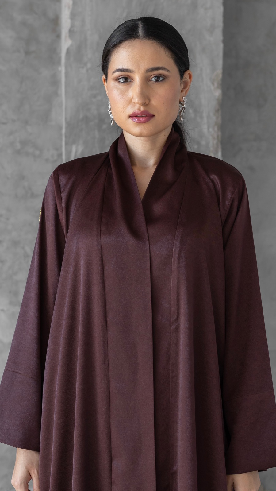Abaya with Matching Scarf
