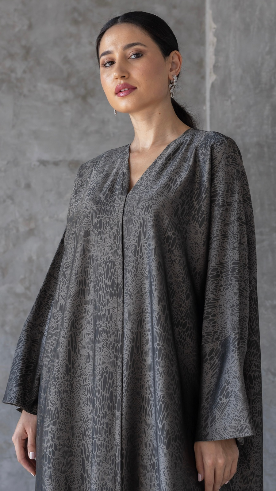 Abaya with Matching Scarf