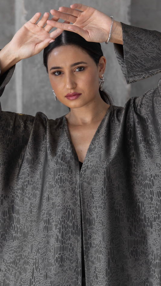 Abaya with Matching Scarf