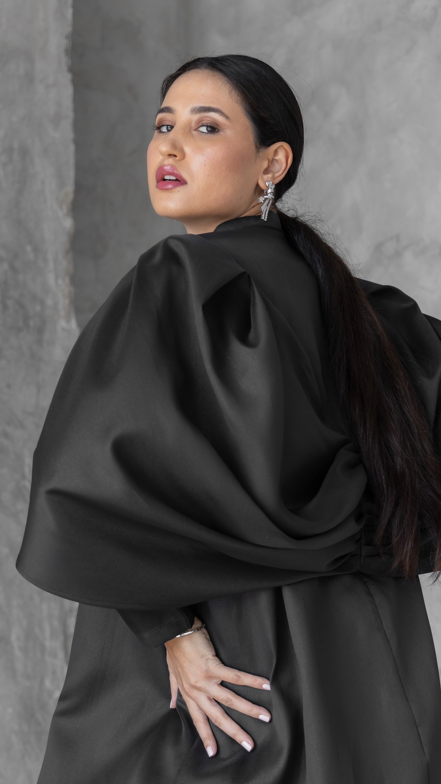 Abaya with Matching Scarf