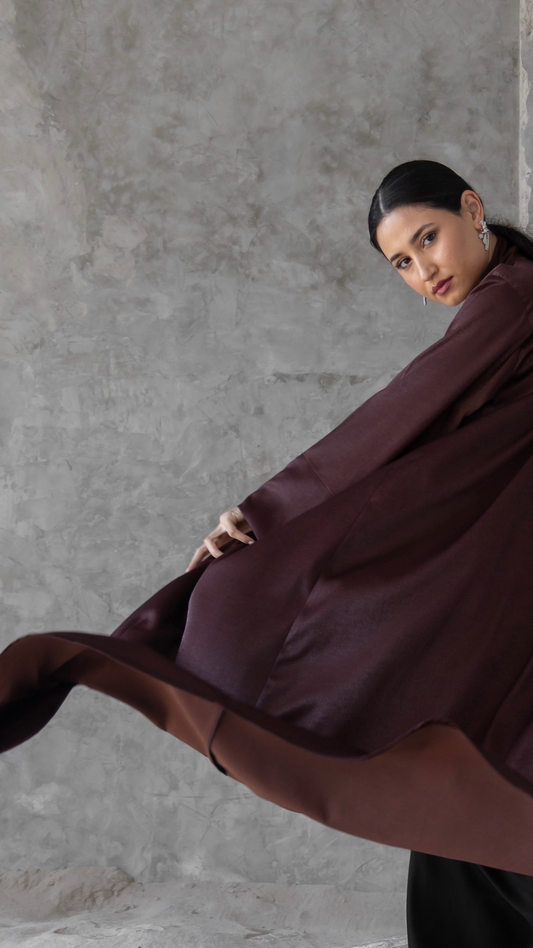 Abaya with Matching Scarf