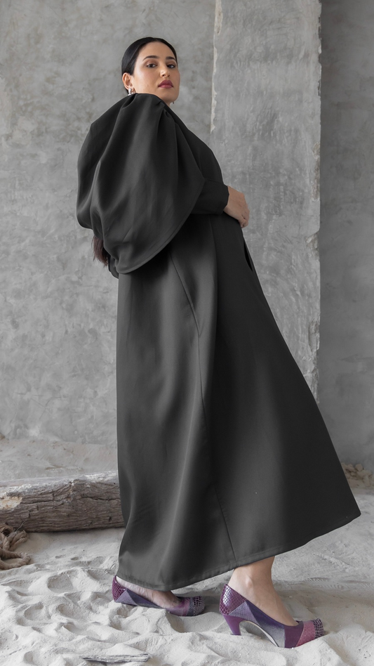 Abaya with Matching Scarf