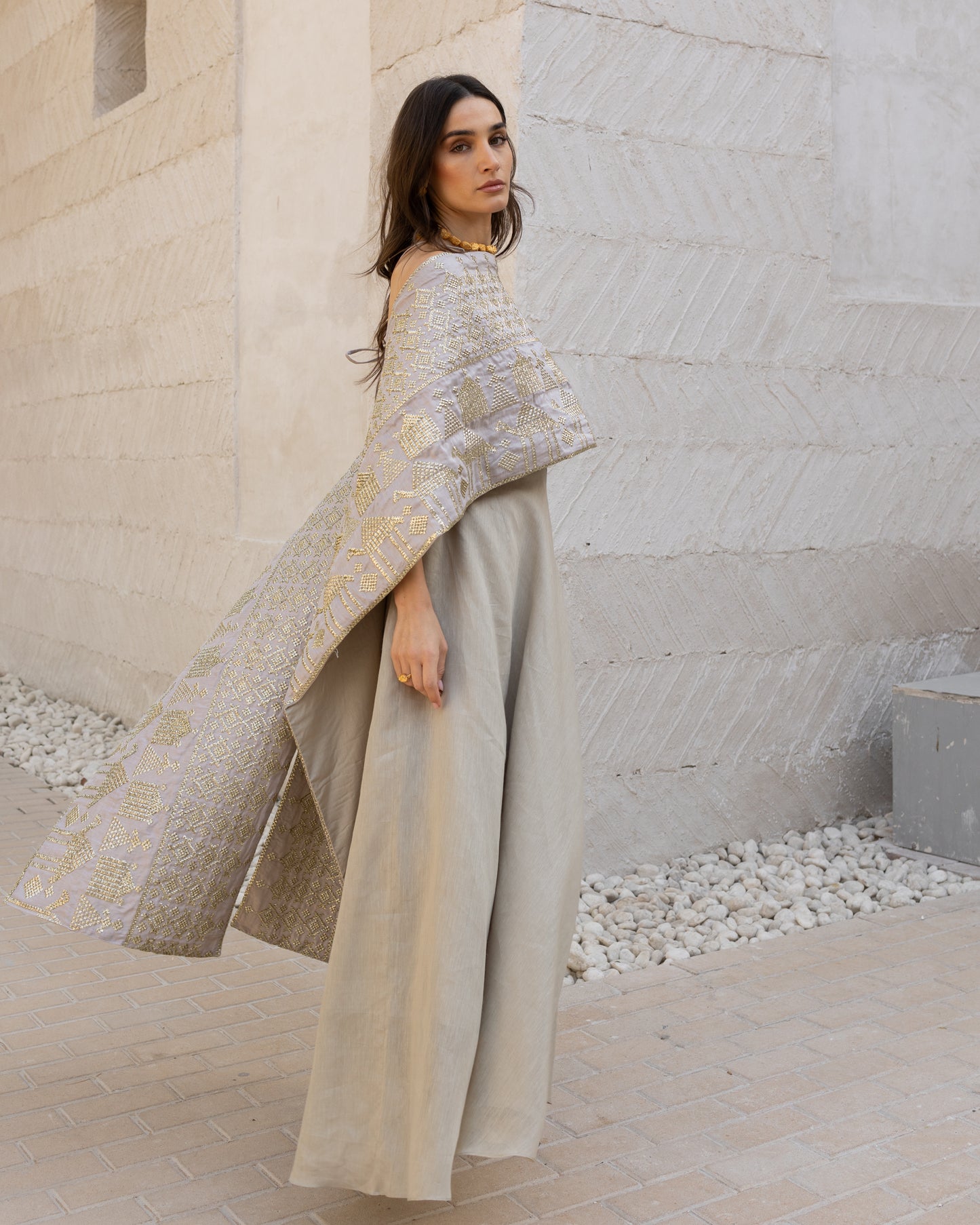 Dress and Scarf فستان ووشاح