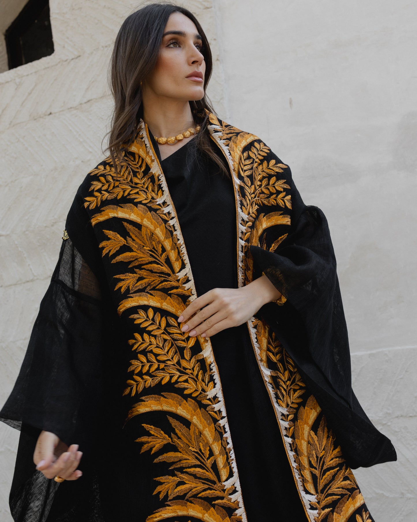 Bisht and Inner Dress بشت وفستان داخلي
