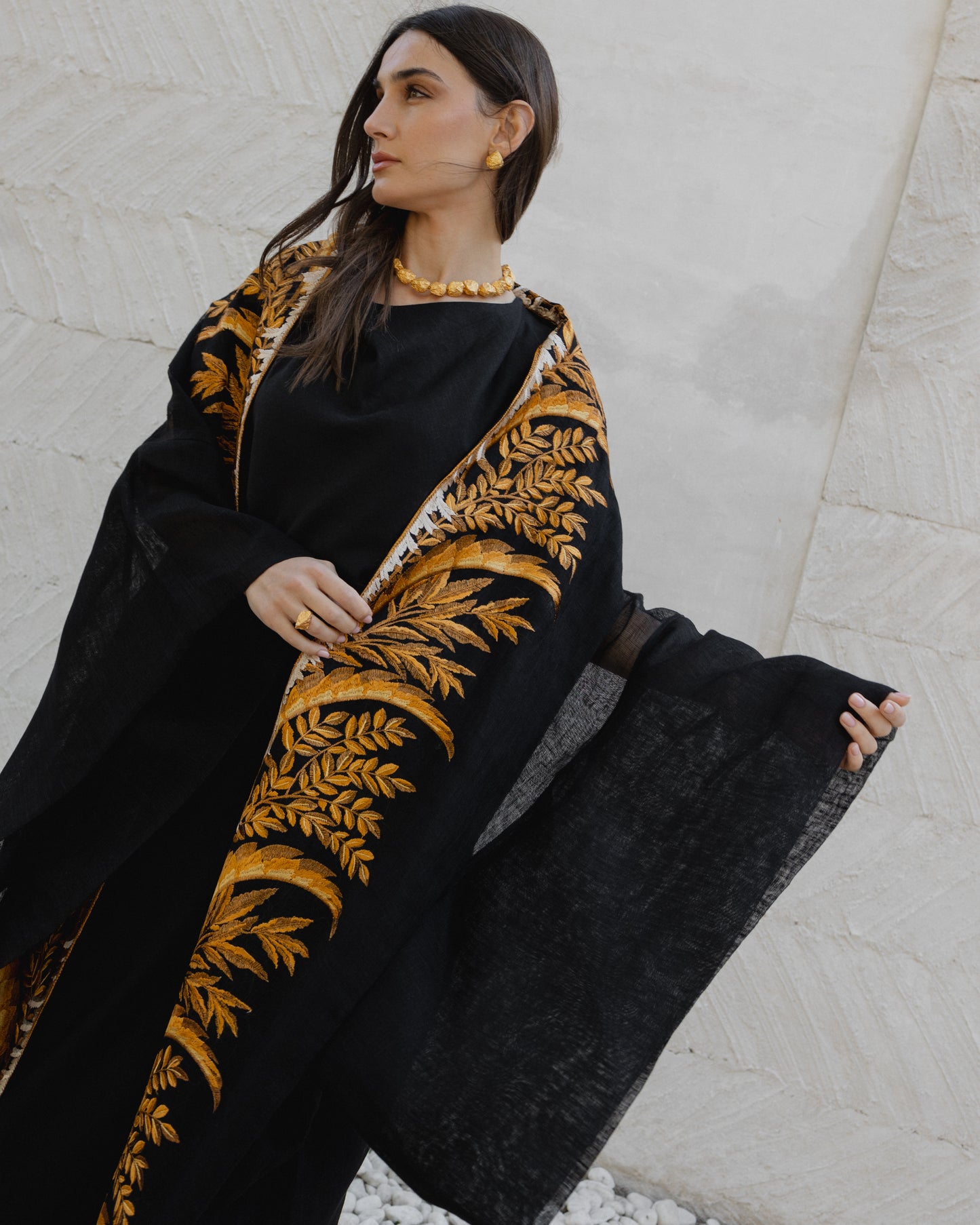 Bisht and Inner Dress بشت وفستان داخلي