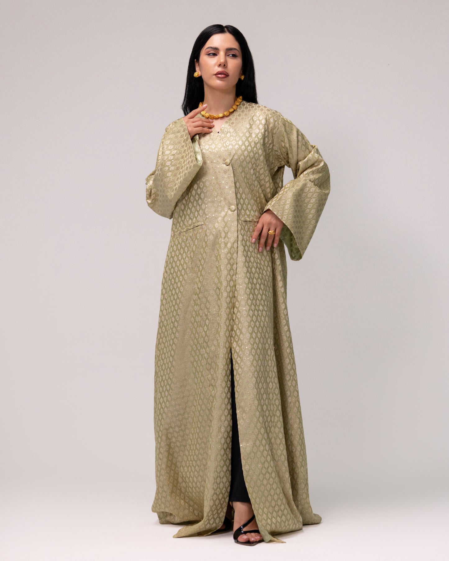 Blazer Abaya Kashmiri Embroidery