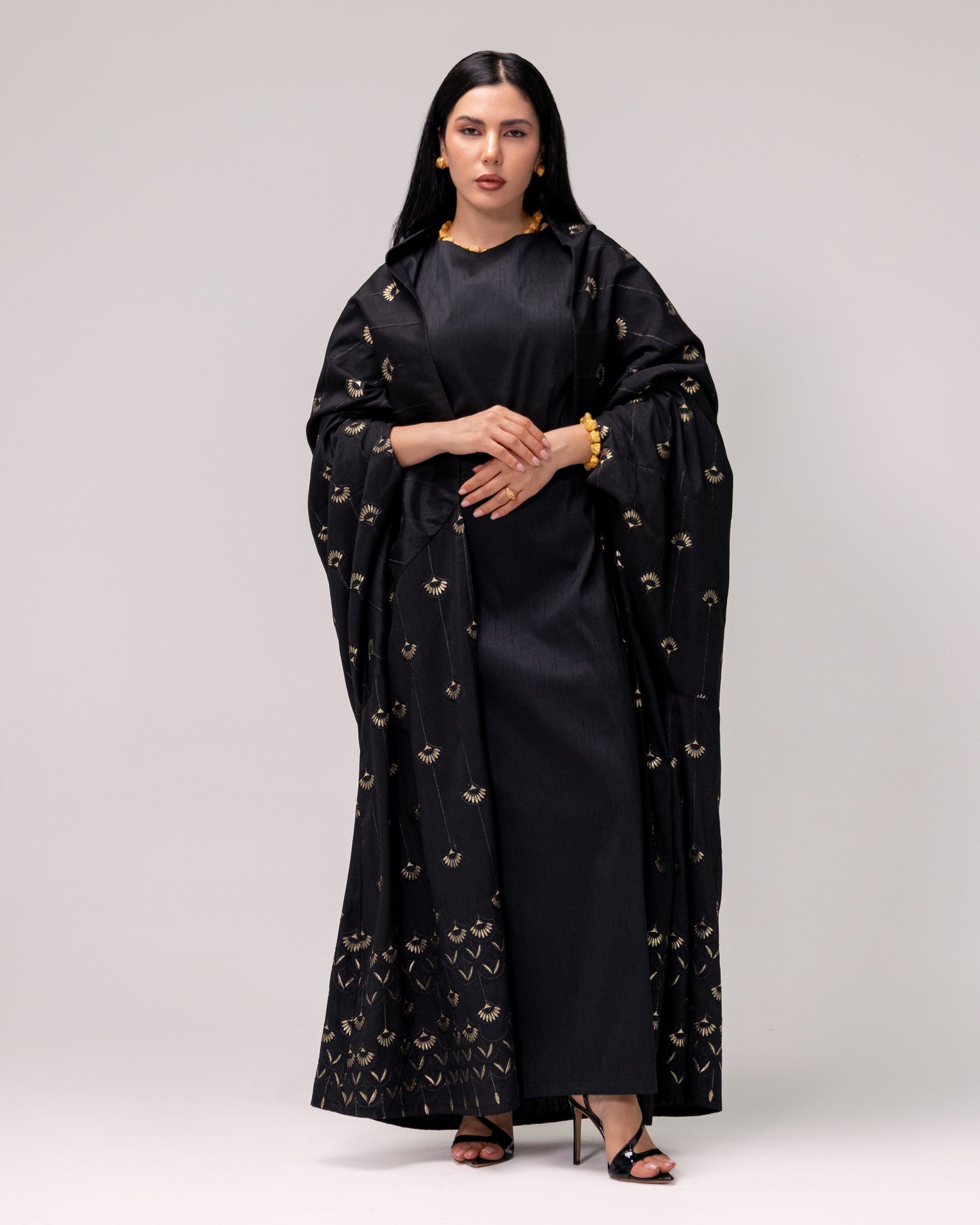 Bisht and Dress Kashmiri Embroidery