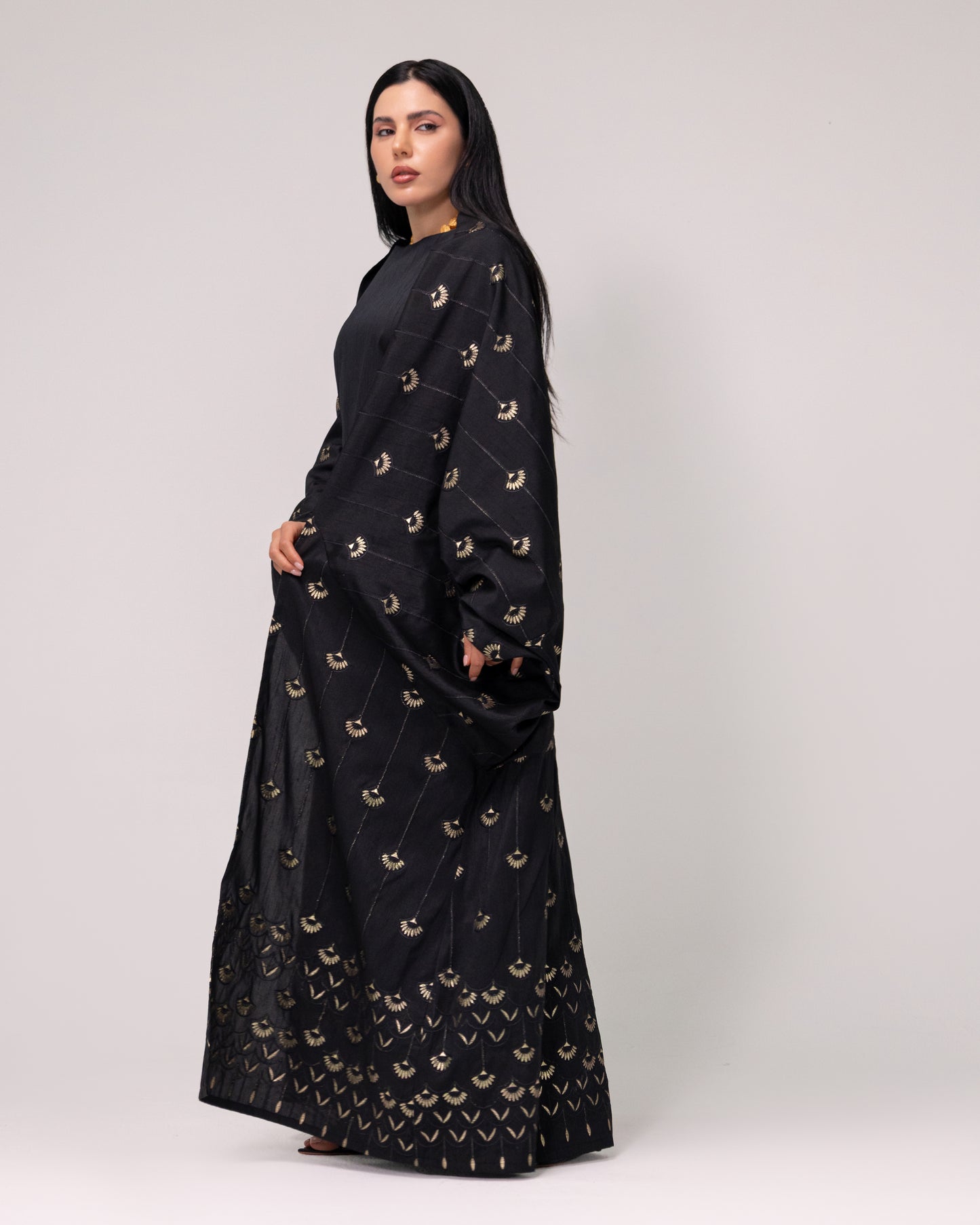 Bisht and Dress Kashmiri Embroidery