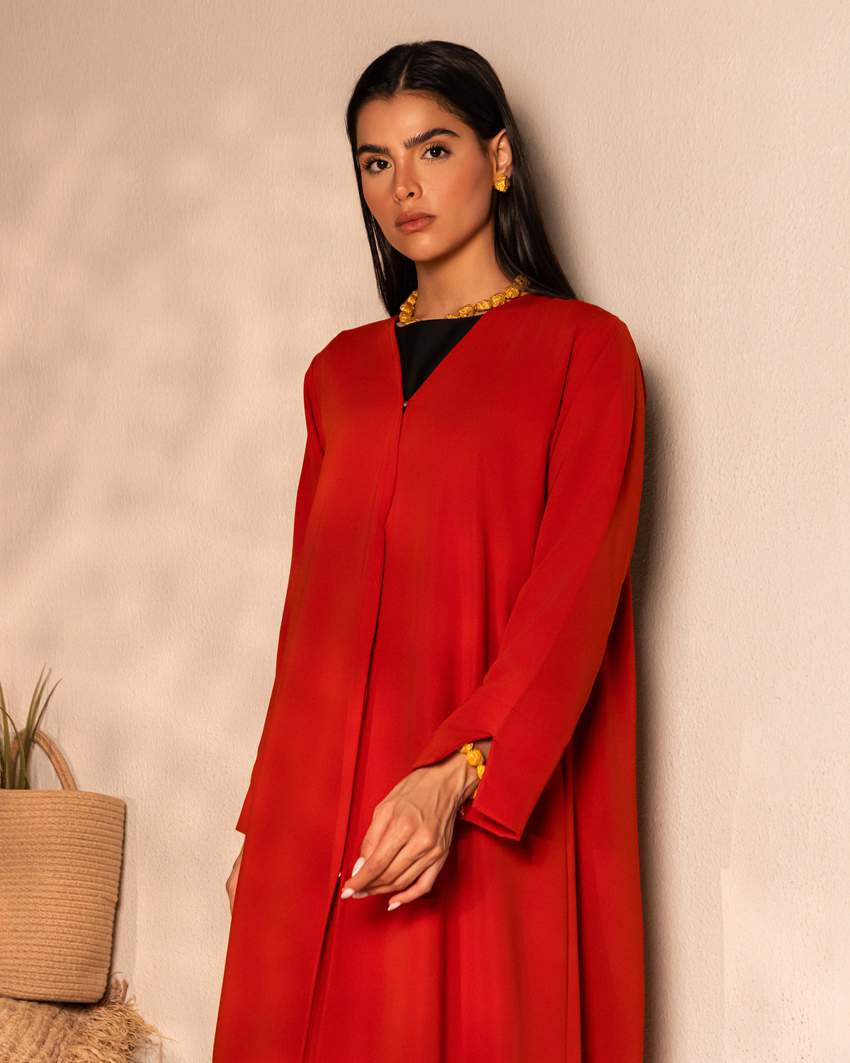 THE SHEEN CREPE ABAYA