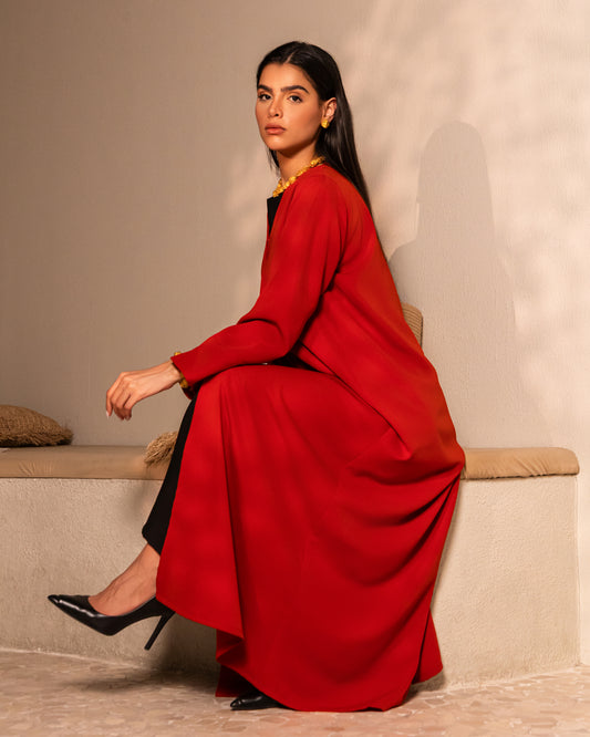 THE SHEEN CREPE ABAYA