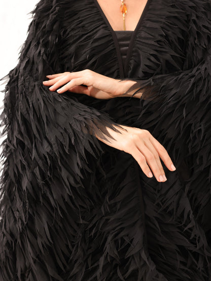 Laser Cut Chiffon Fringes