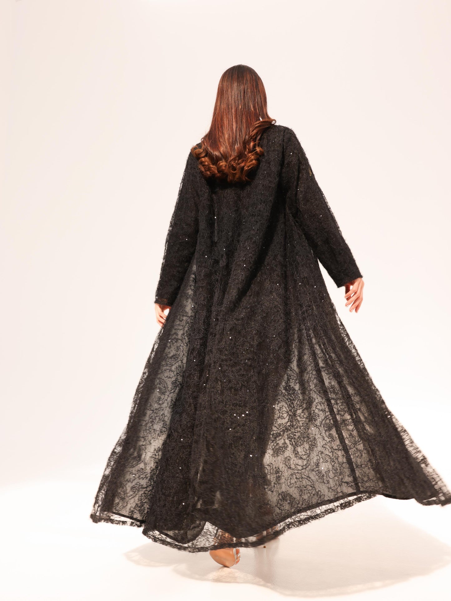 Sequin Embellished Abaya