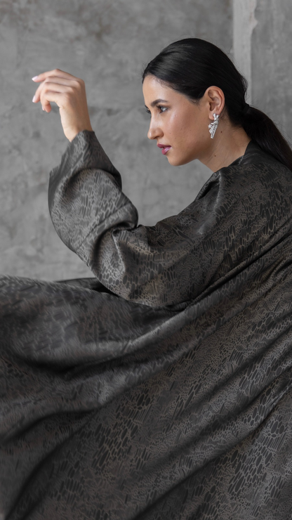 Abaya with Matching Scarf