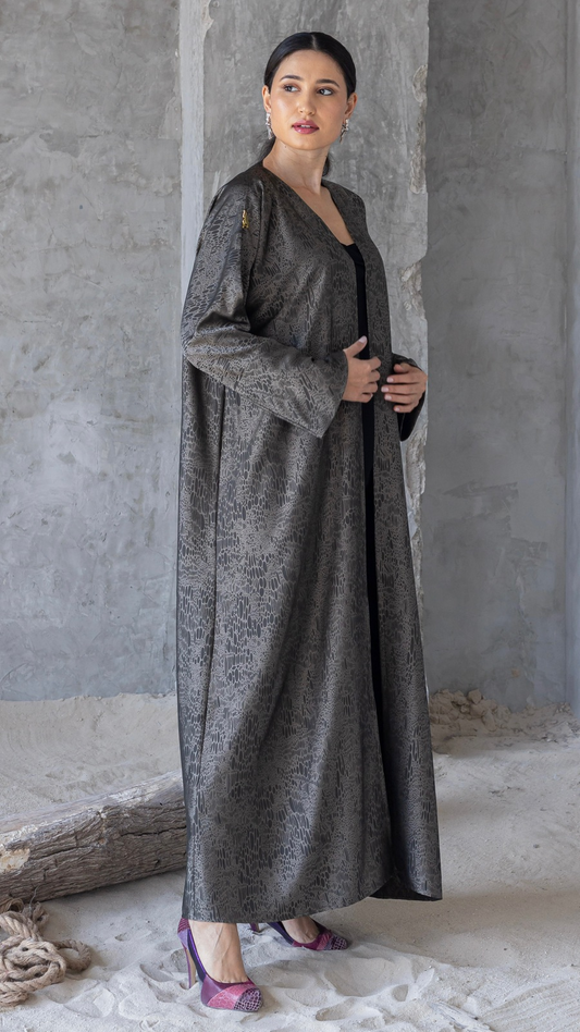 Abaya with Matching Scarf