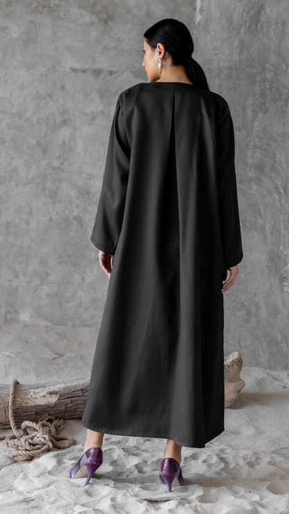 Blazer Abaya with Matching Scarf