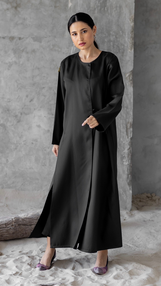 Blazer Abaya with Matching Scarf