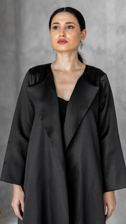 Blazer Abaya with Matching Scarf