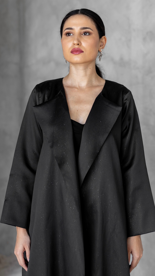 Blazer Abaya with Matching Scarf
