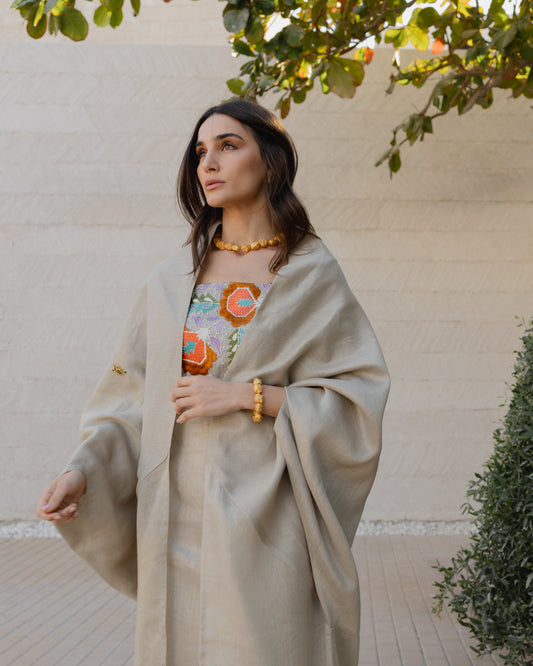 Dress and Abaya فستان وعباءة