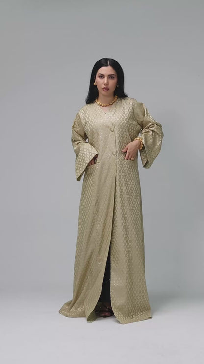Blazer Abaya Kashmiri Embroidery